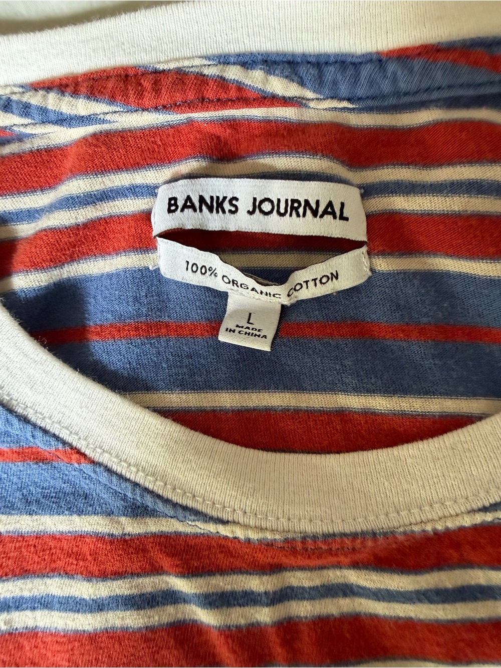 Banks Journal Men’s t-shirt - size L - Picture 2 of 3